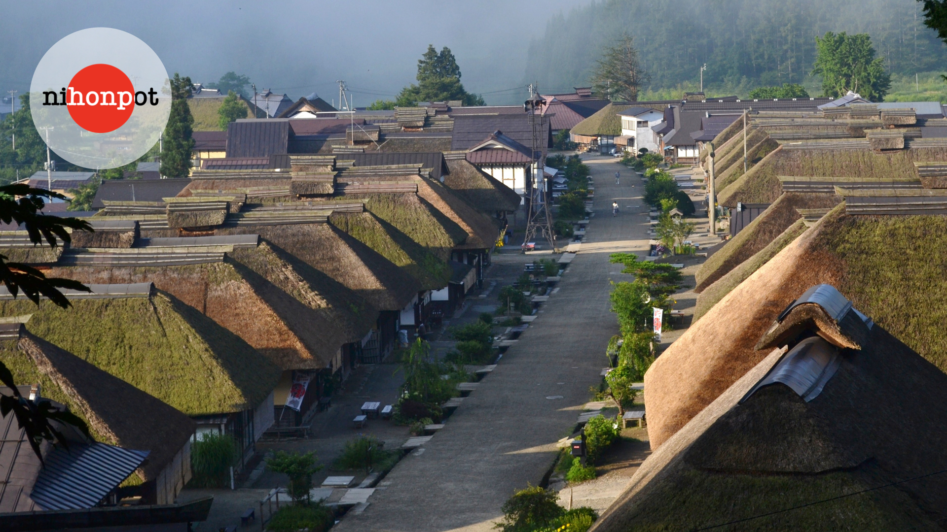 The samurai village of Ōchi-Juku that still exists